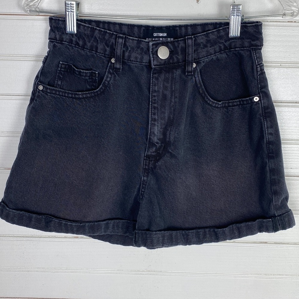 Cotton ON High Rise Flashback Shorts Size 4